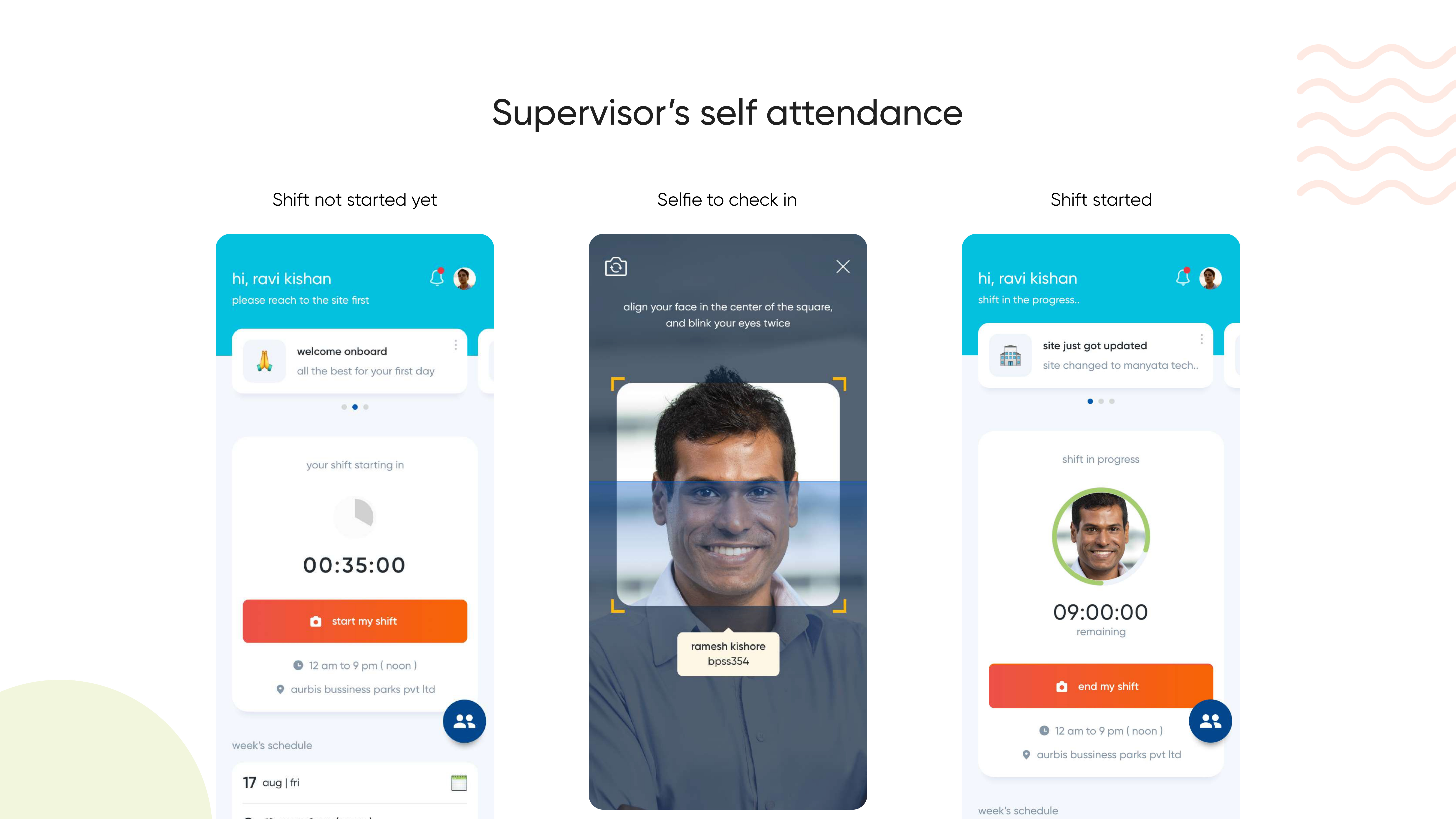 BetterPlace - Supervisor's App, slide 2
