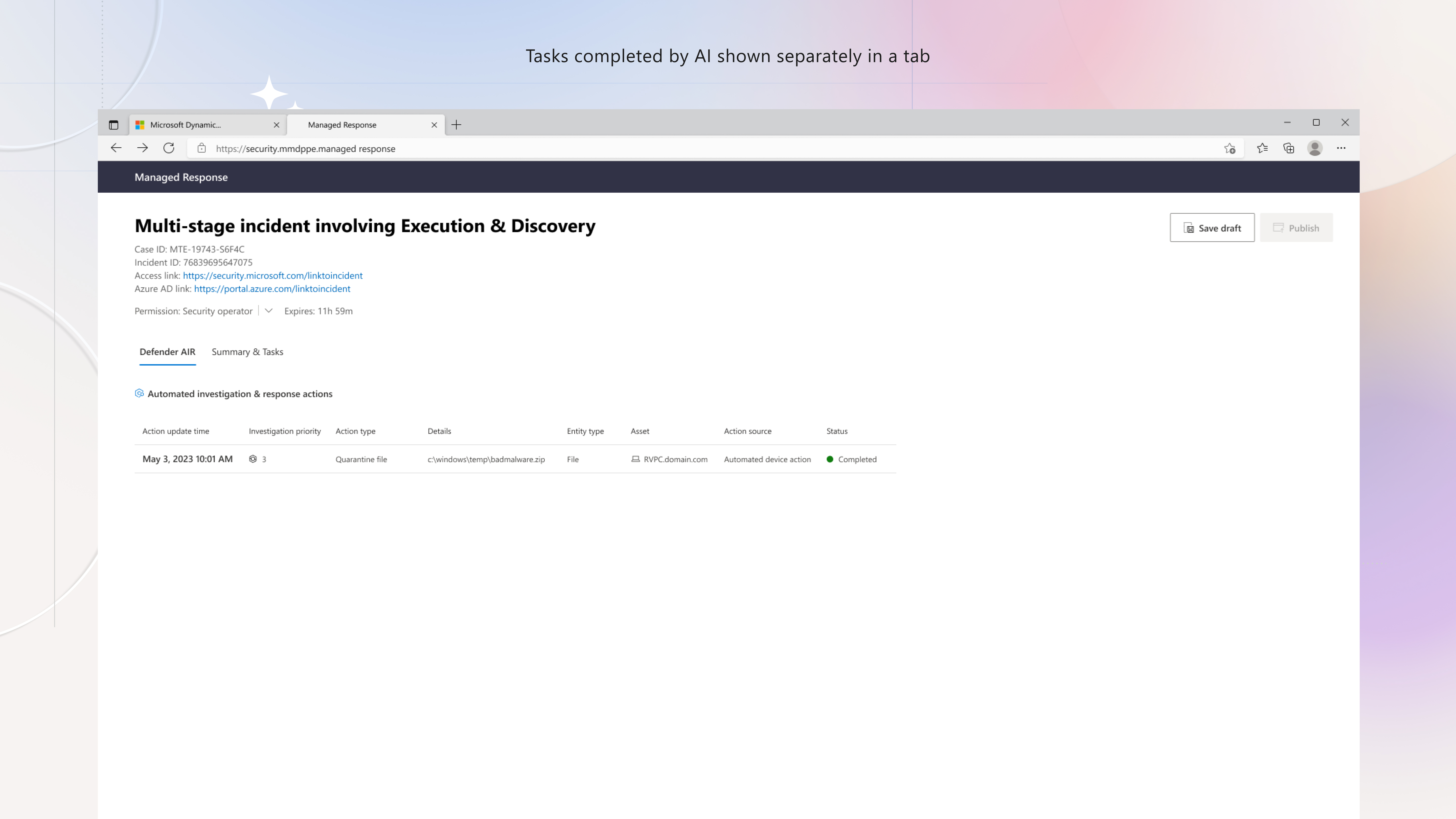 Guided Response - Part B · Customer experience, slide 7