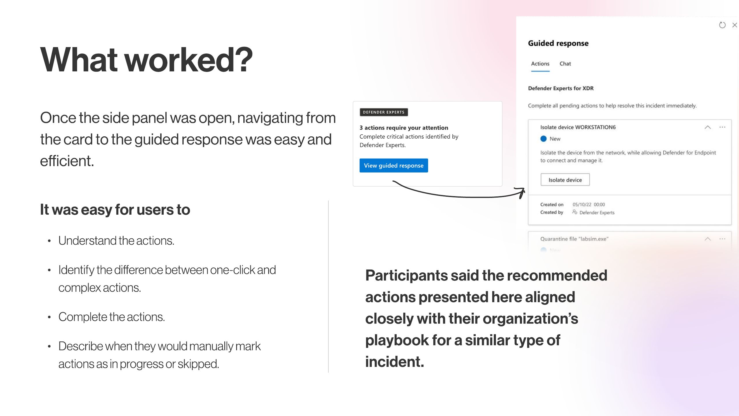 Guided Response - Part C · Research & impact, slide 3